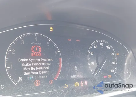 2019 Honda Accord Lx z USA, uszkodzony, nr VIN 1HGCV1F11KA140819